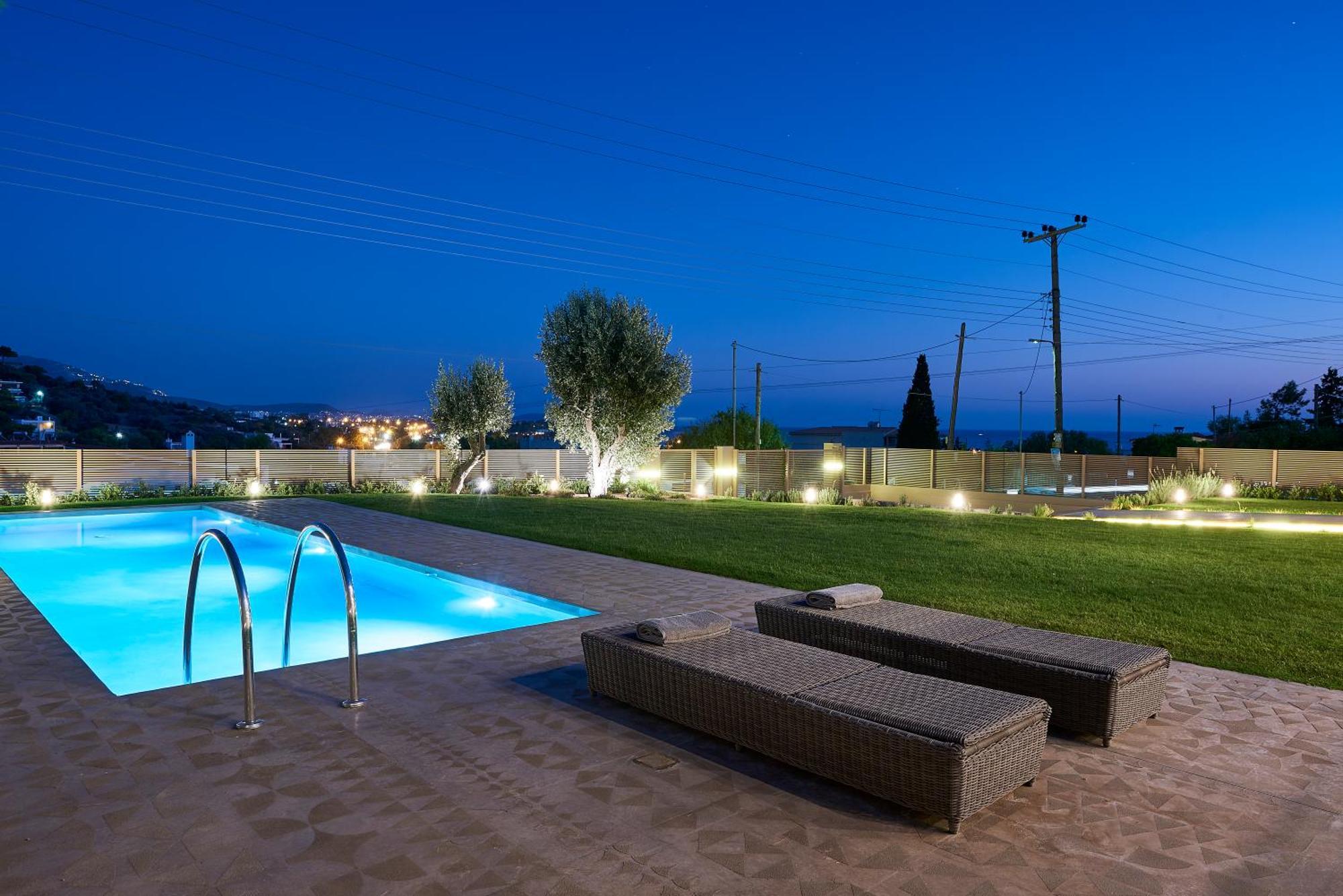 Elaia Luxury Suites Lagonisi Exterior foto