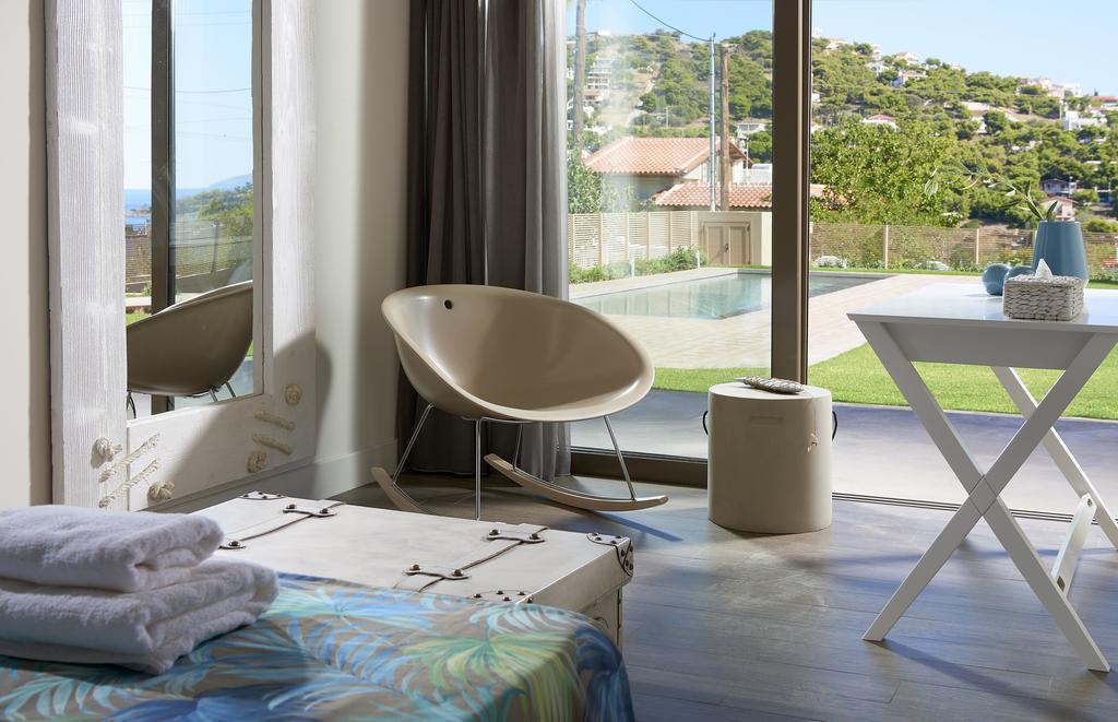 Elaia Luxury Suites Lagonisi Exterior foto